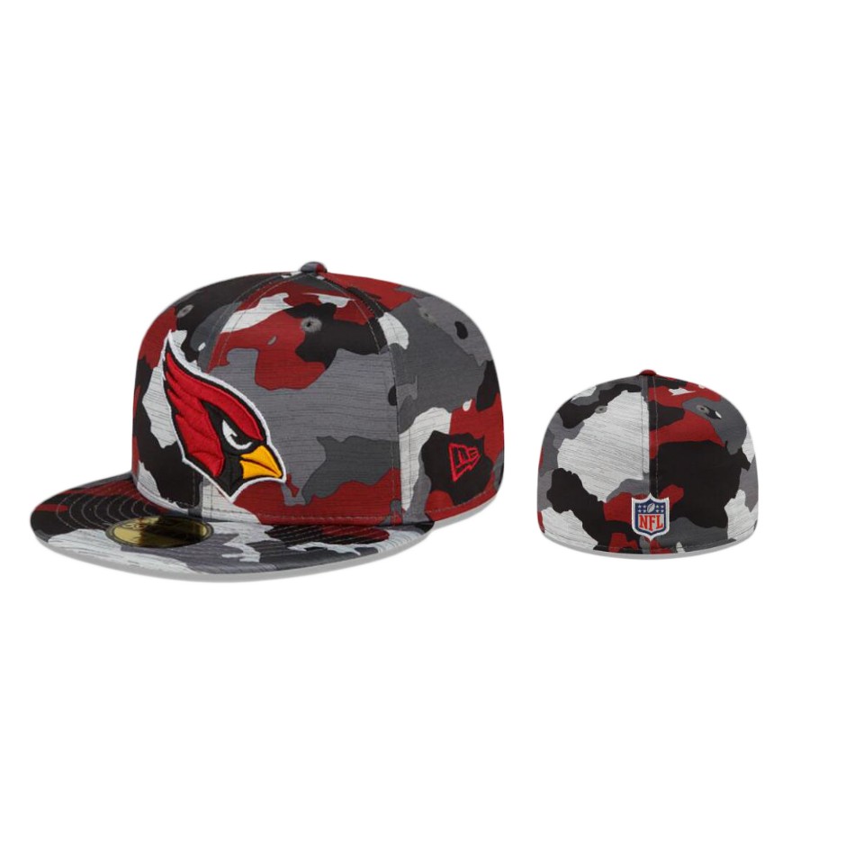 Cardinals Camo 2022 NFL Training Camp 59FIFTY Fitted Hat