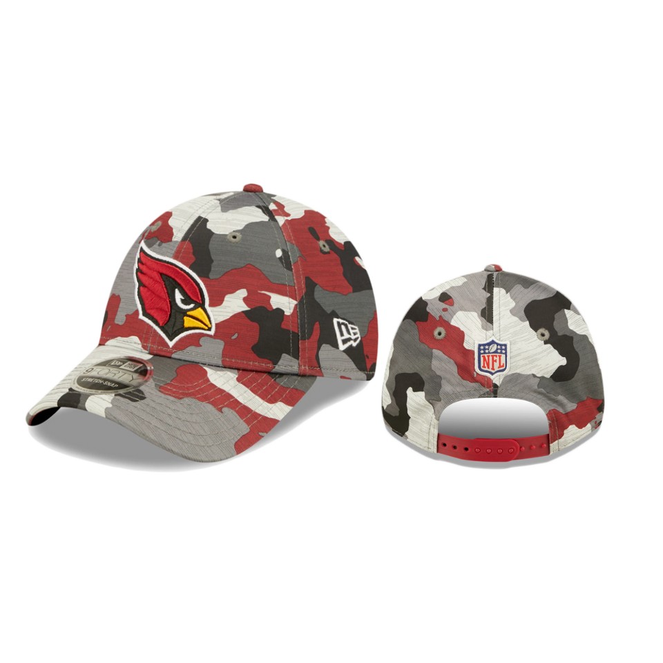 Cardinals Camo 2022 NFL Training Camp 9FORTY Adjustable Hat