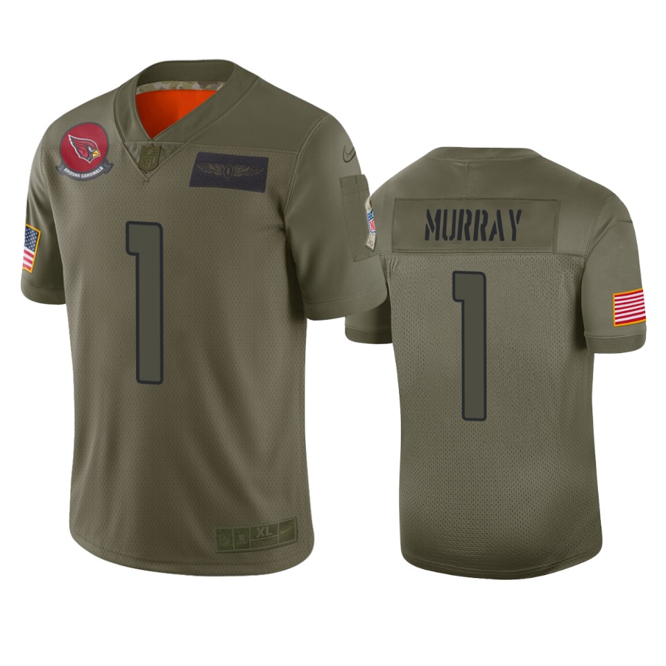 Cardinals Camo Kyler Murray Limited Jersey 2019 Salute to Service