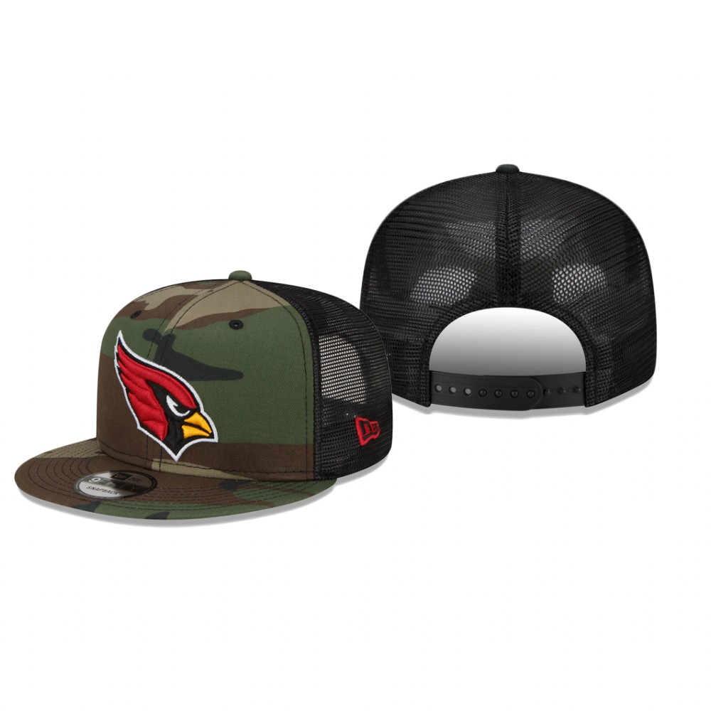 Cardinals Camo Woodland Trucker 2.0 9FIFTY Snapback Hat