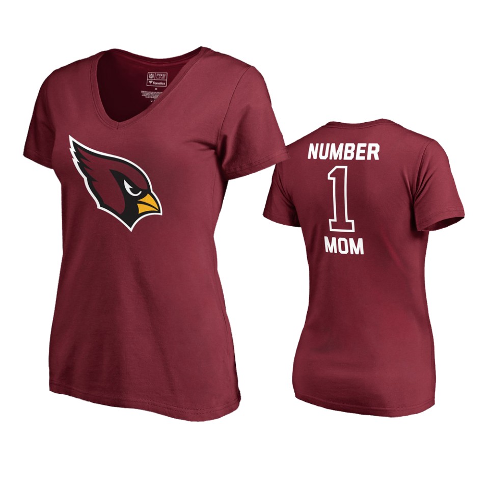 Cardinals Cardinal #1 Mom T-Shirt