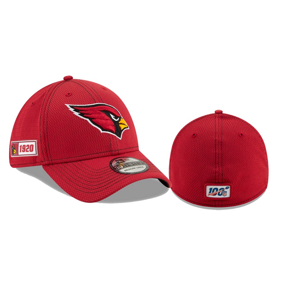 Cardinals Cardinal 2019 NFL Sideline 39THIRTY Flex Hat