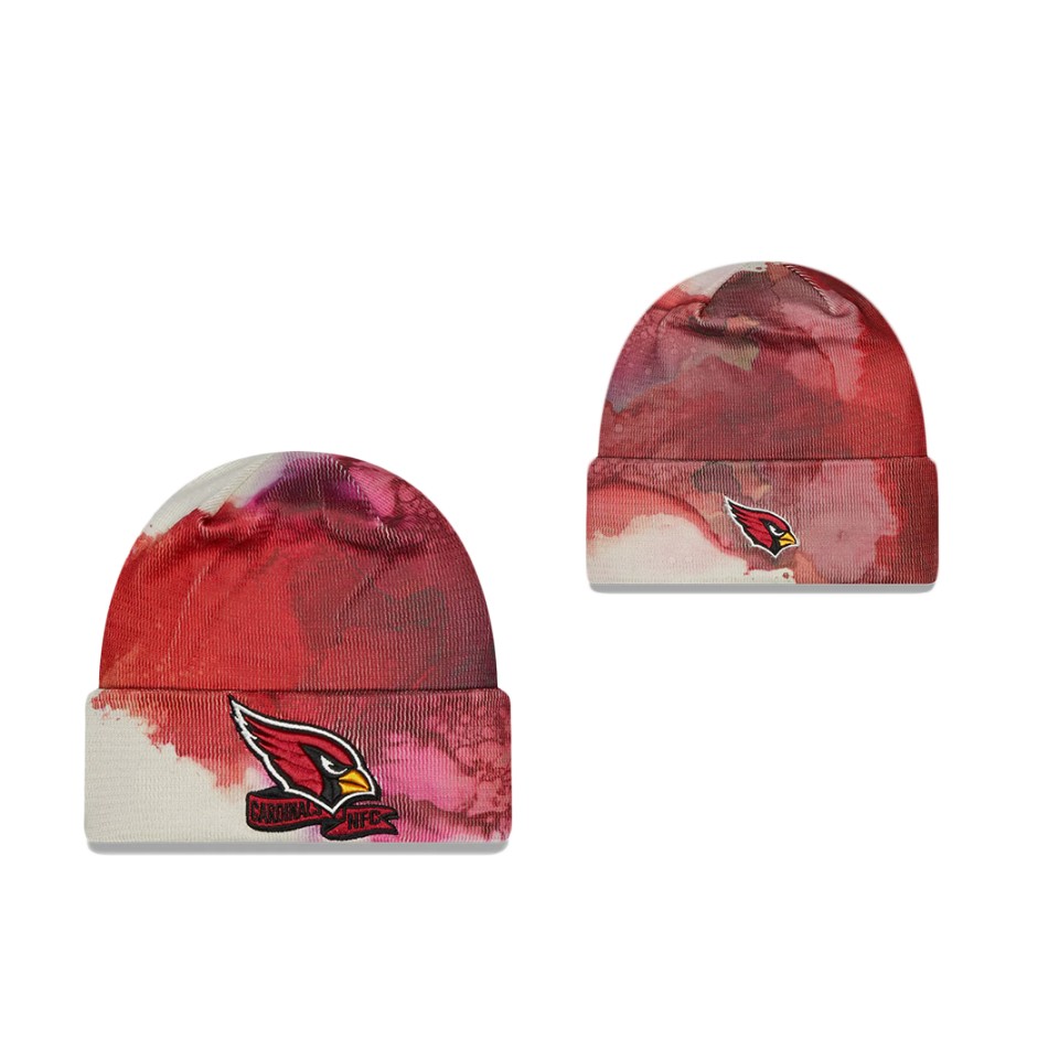 Cardinals Cardinal 2022 Sideline Ink Dye Cuffed Knit Hat