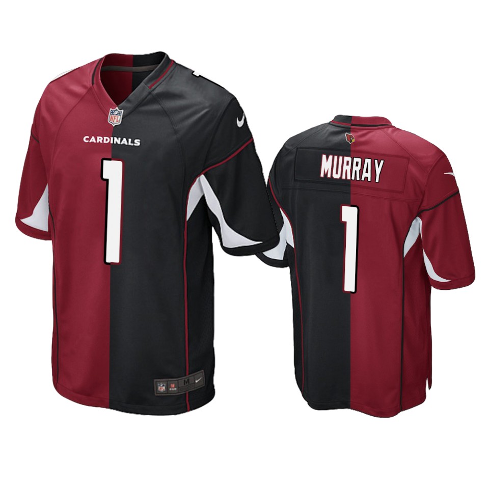 Cardinals Cardinal Black Kyler Murray Split Jersey