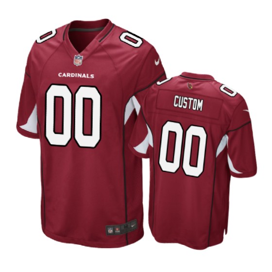 Cardinals Cardinal Custom Game Jersey