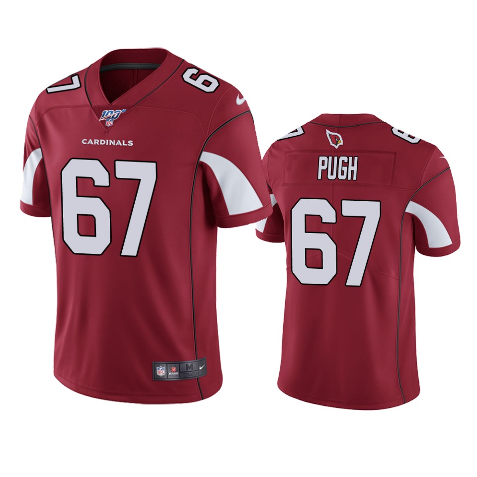 Cardinals Cardinal Justin Pugh Limited Jersey 100th Season