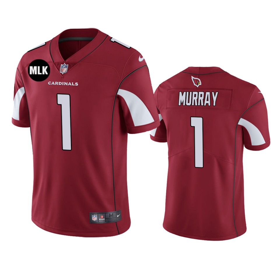 Cardinals Cardinal Kyler Murray MLK Patch Jersey