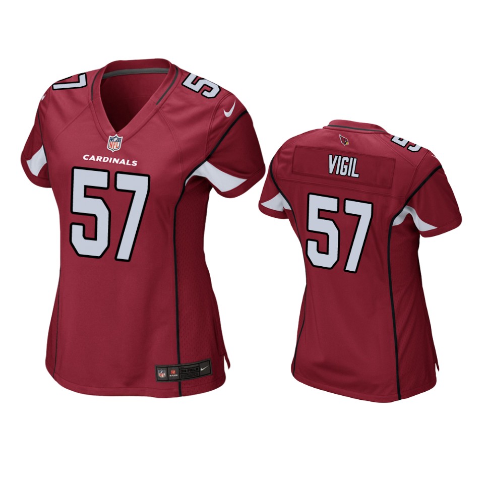 Cardinals Cardinal Nick Vigil Game Jersey