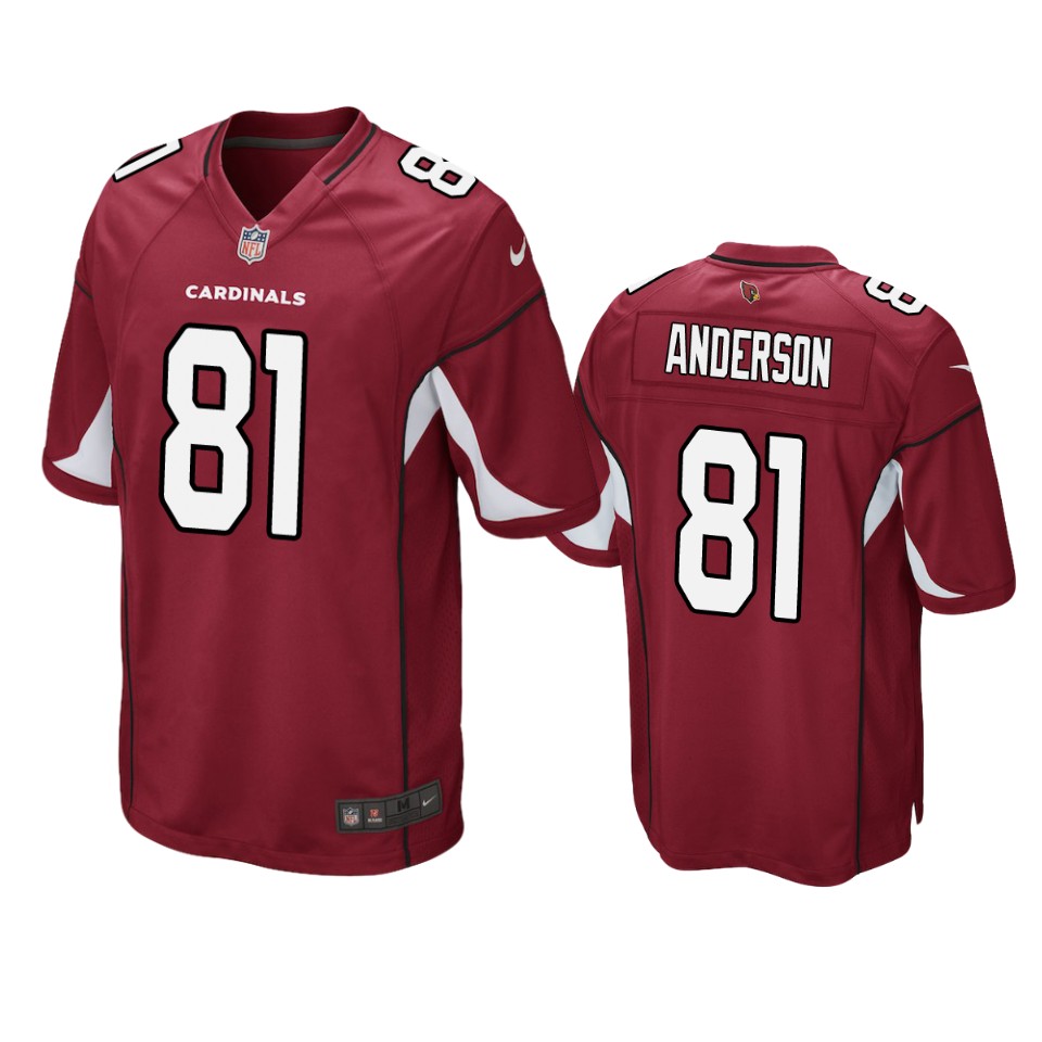 Cardinals Cardinal Robby Anderson Game Jersey