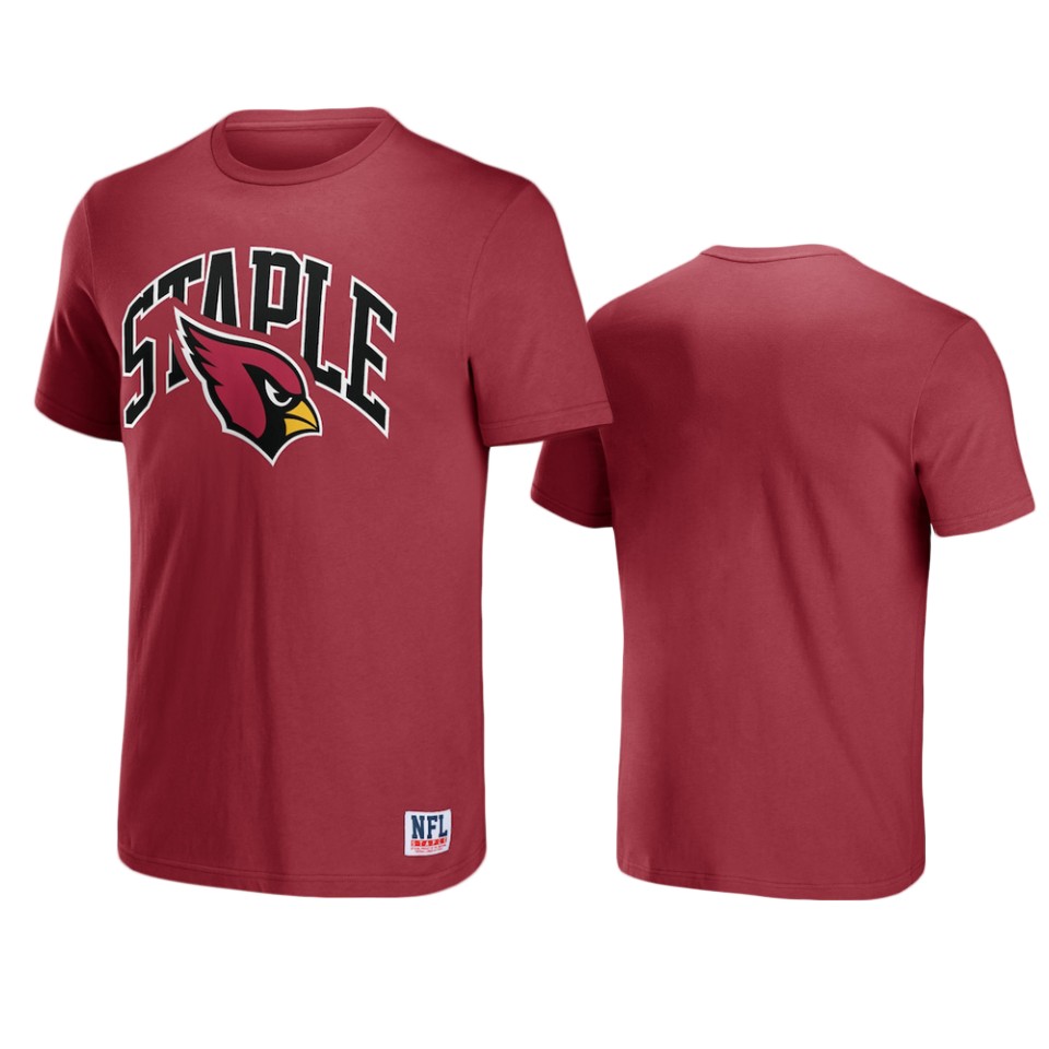 Cardinals Cardinal Staple Logo Lockup T-Shirt