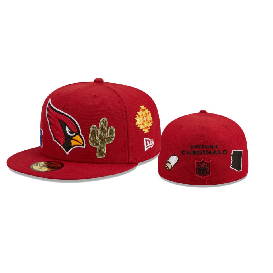 Cardinals Cardinal Team Local 59FIFTY Fitted Hat