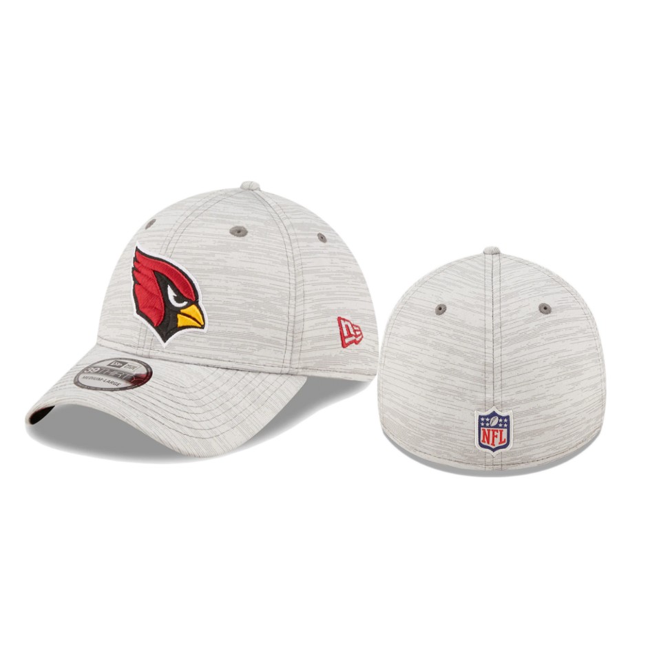 Cardinals Gray 2022 NFL Training Camp Coach 39THIRTY Flex Hat