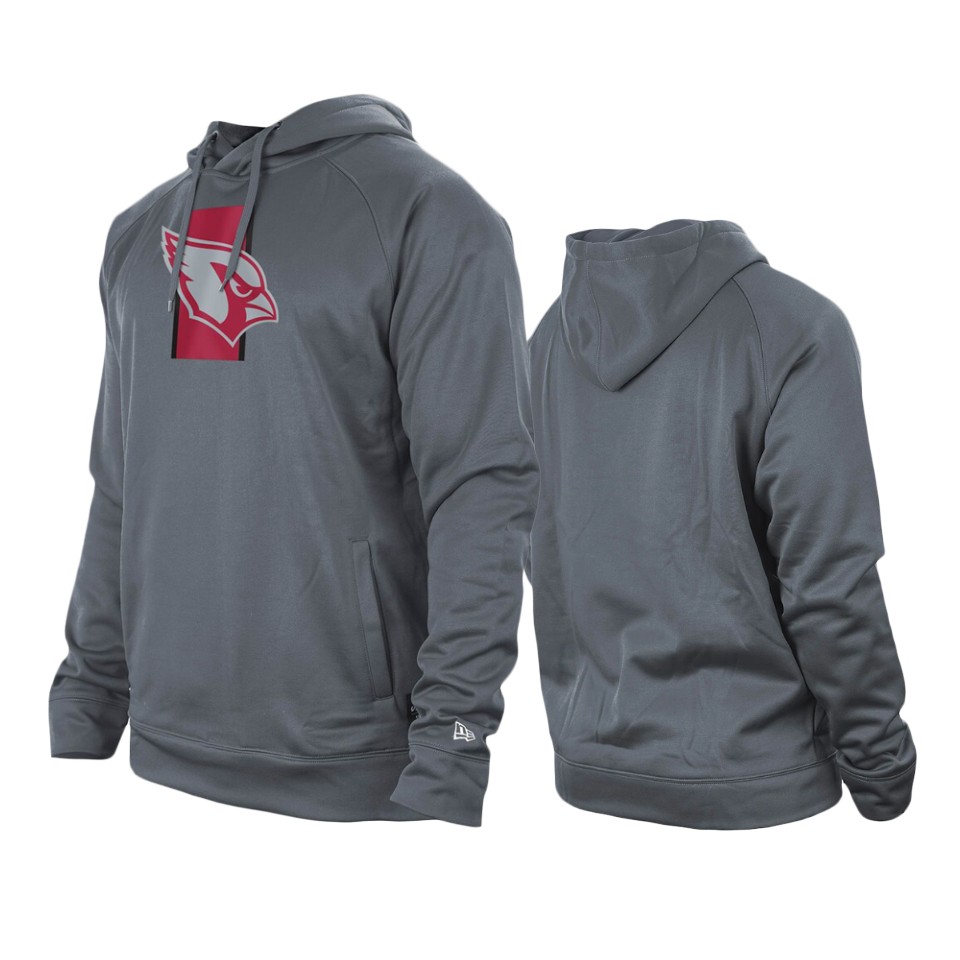 Cardinals Gray Training Camp Raglan Hoodie