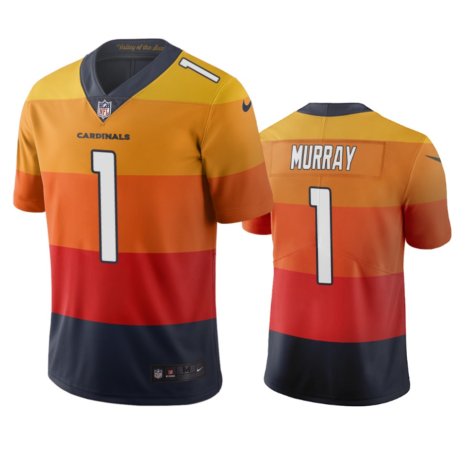 Cardinals Kyler Murray City Edition Sunset Orange Jersey