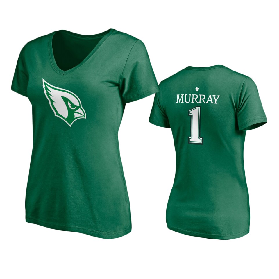 Cardinals Kyler Murray Kelly Green St. Patrick's Day Player Icon T-Shirt