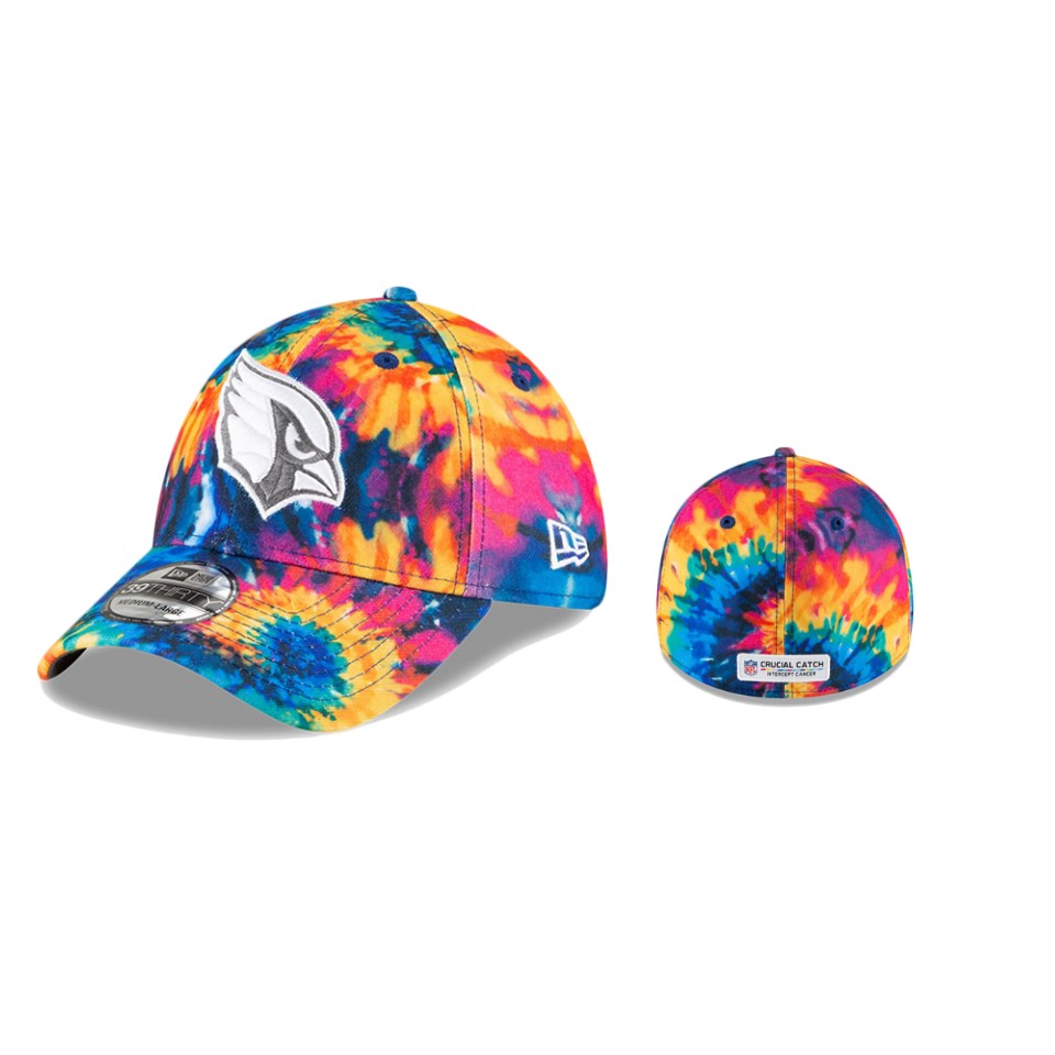 Cardinals Multi-Color 2020 NFL Crucial Catch 39THIRTY Flex Hat