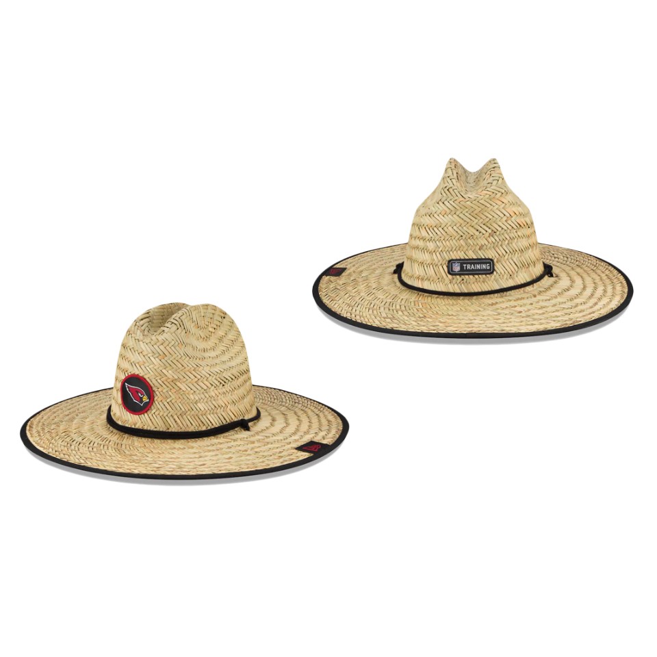 Cardinals Natural 2021 NFL Training Camp Straw Hat