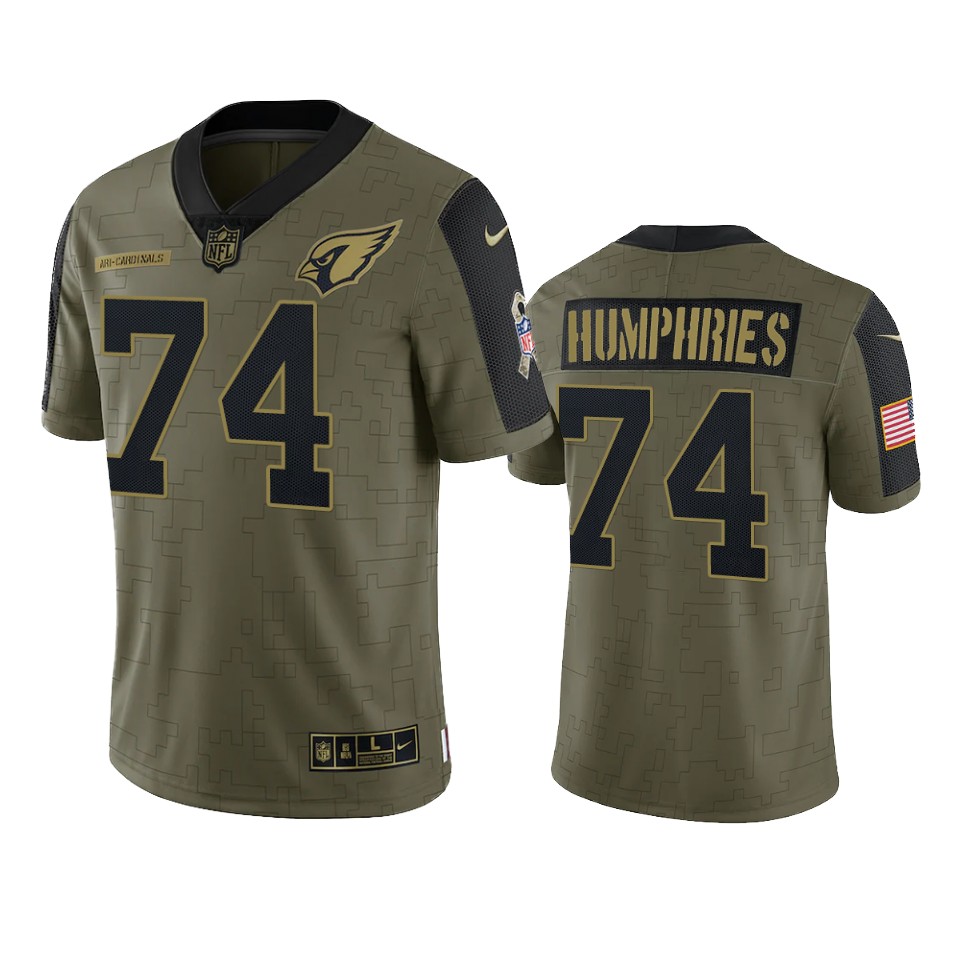 Cardinals Olive D.J. Humphries Limited Jersey 2021 Salute To Service
