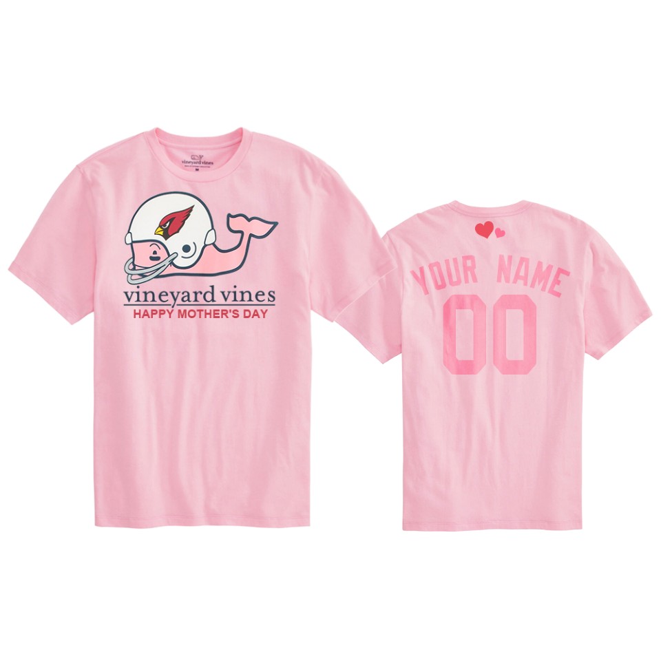 Cardinals Pink 2020 Mom Custom T-Shirt