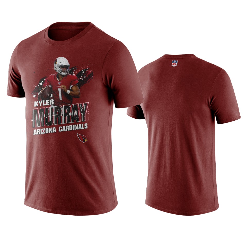 Cardinals Red Kyler Murray Player Graphic T-shirt