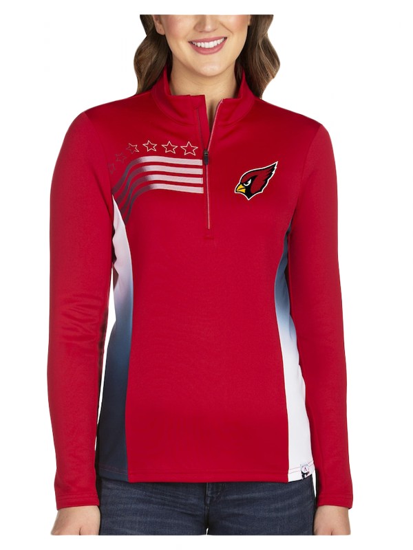 Cardinals Red Liberty Quarter-Zip Pullover Jacket
