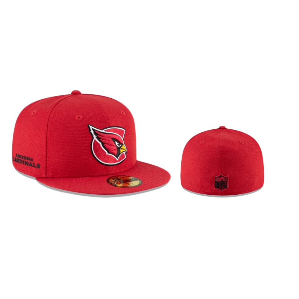 Cardinals Red Logo Mix 59Fifty Fitted Hat