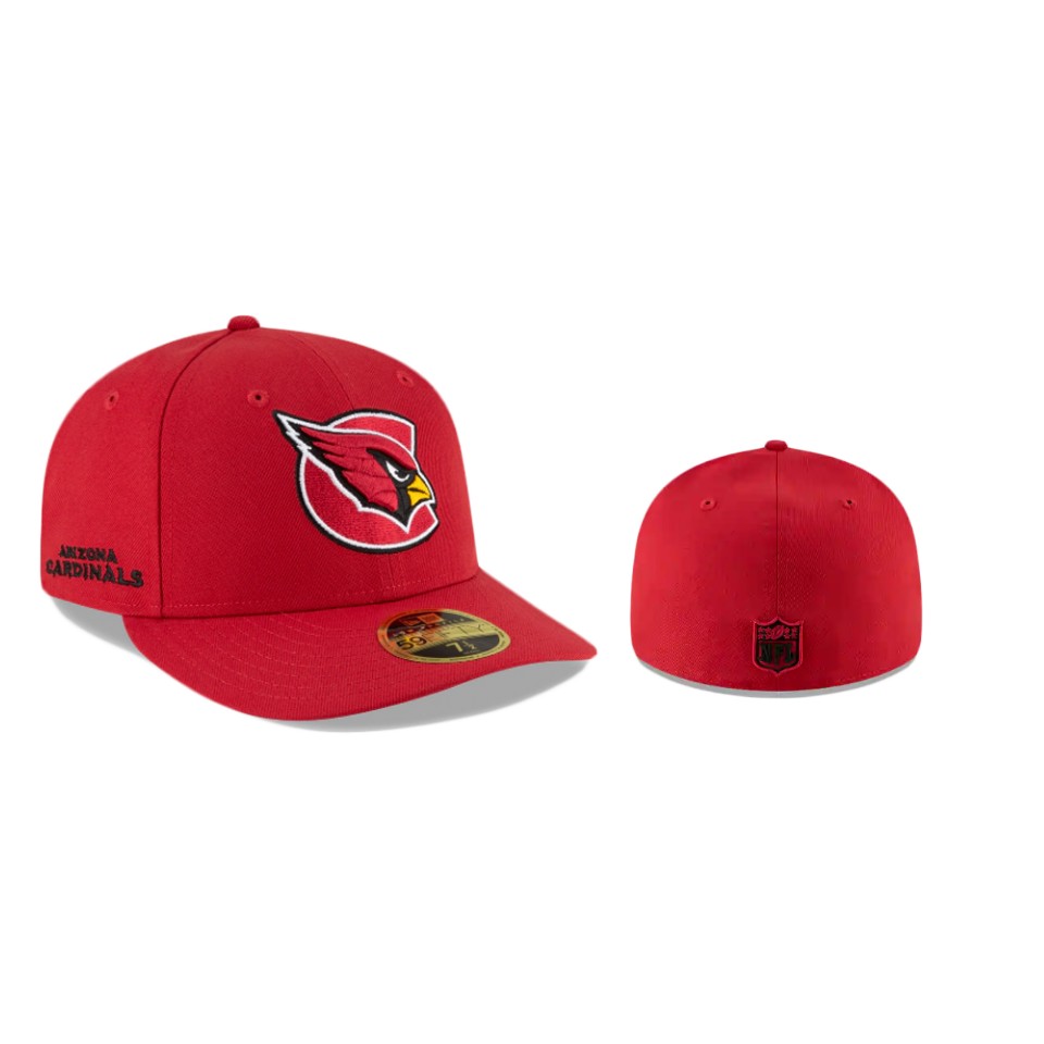 Cardinals Red Logo Mix Low Profile 59Fifty Hat