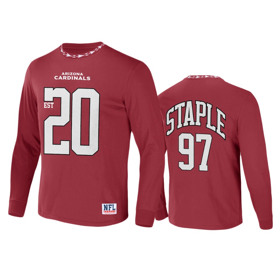 Cardinals Red Staple Core Long Sleeve T-Shirt