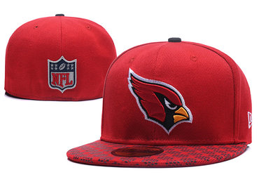 Cardinals Team Logo Red Fitted Hat LX