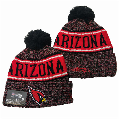 Cardinals Team Logo Red Pom Knit Hat YD
