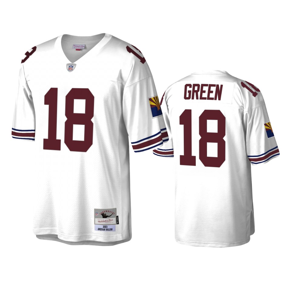 Cardinals White A.J. Green Legacy Replica Jersey