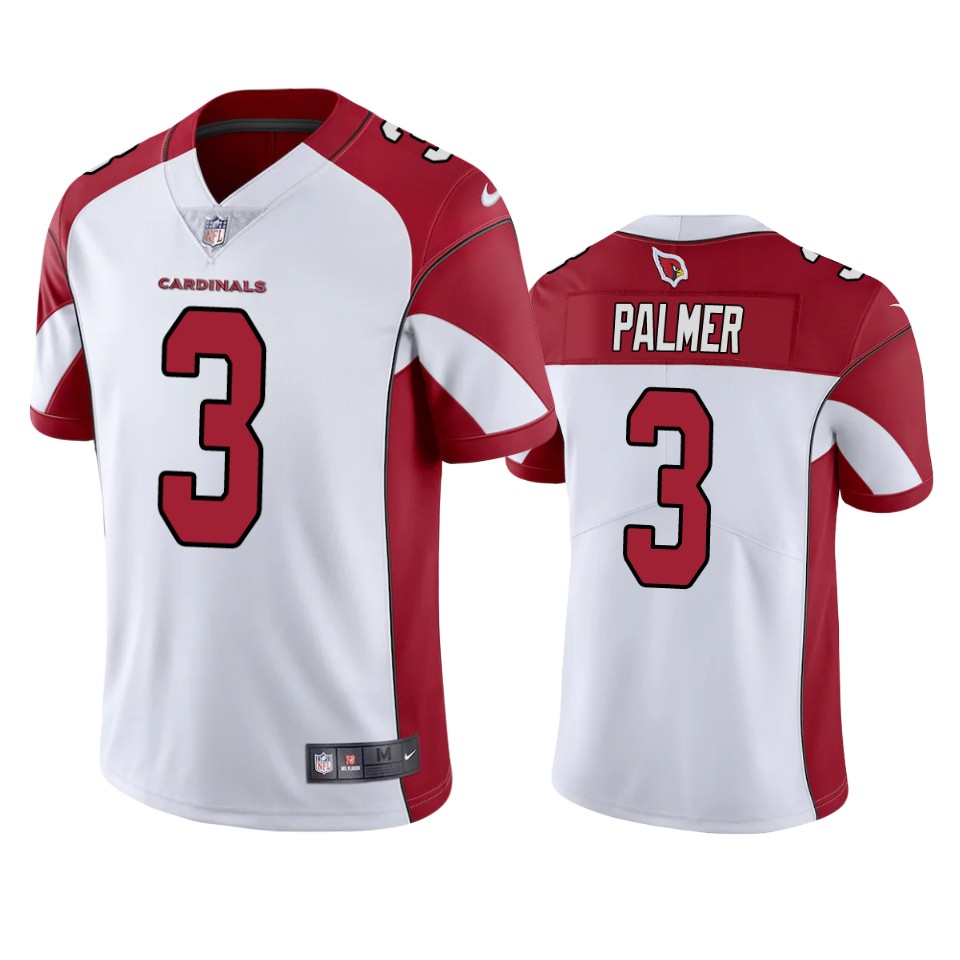 Cardinals White Carson Palmer Vapor Limited Jersey