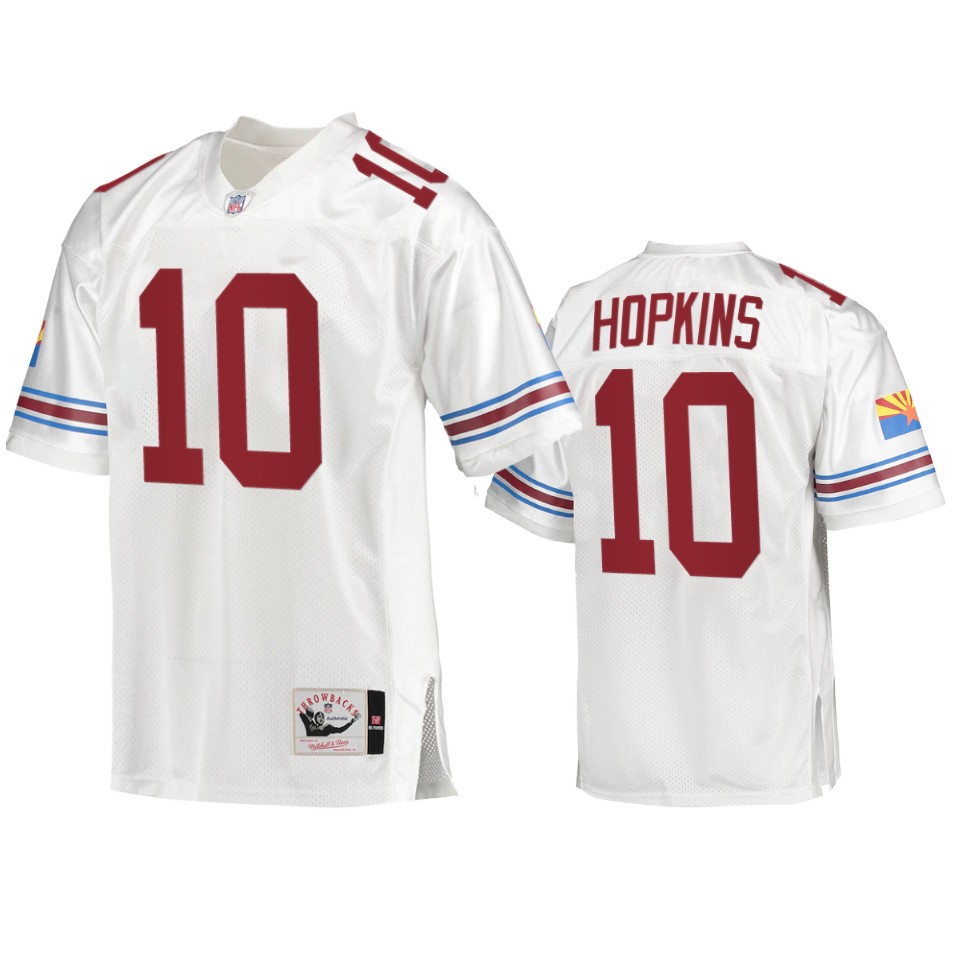 Cardinals White DeAndre Hopkins Gridiron Classics Jersey