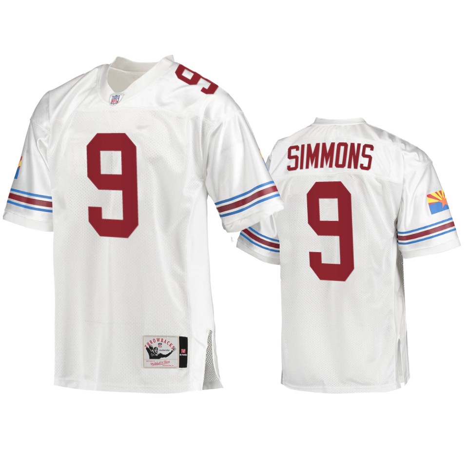 Cardinals White Isaiah Simmons Gridiron Classics Jersey