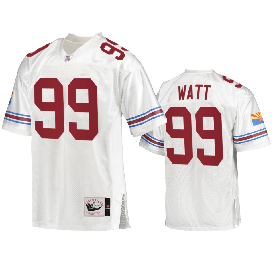 Cardinals White J.J. Watt Gridiron Classics Jersey
