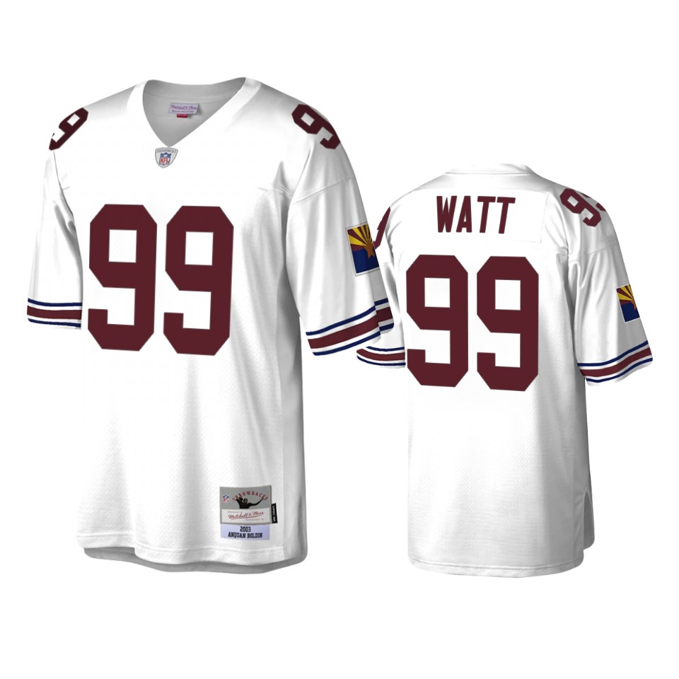Cardinals White J.J. Watt Legacy Replica Jersey