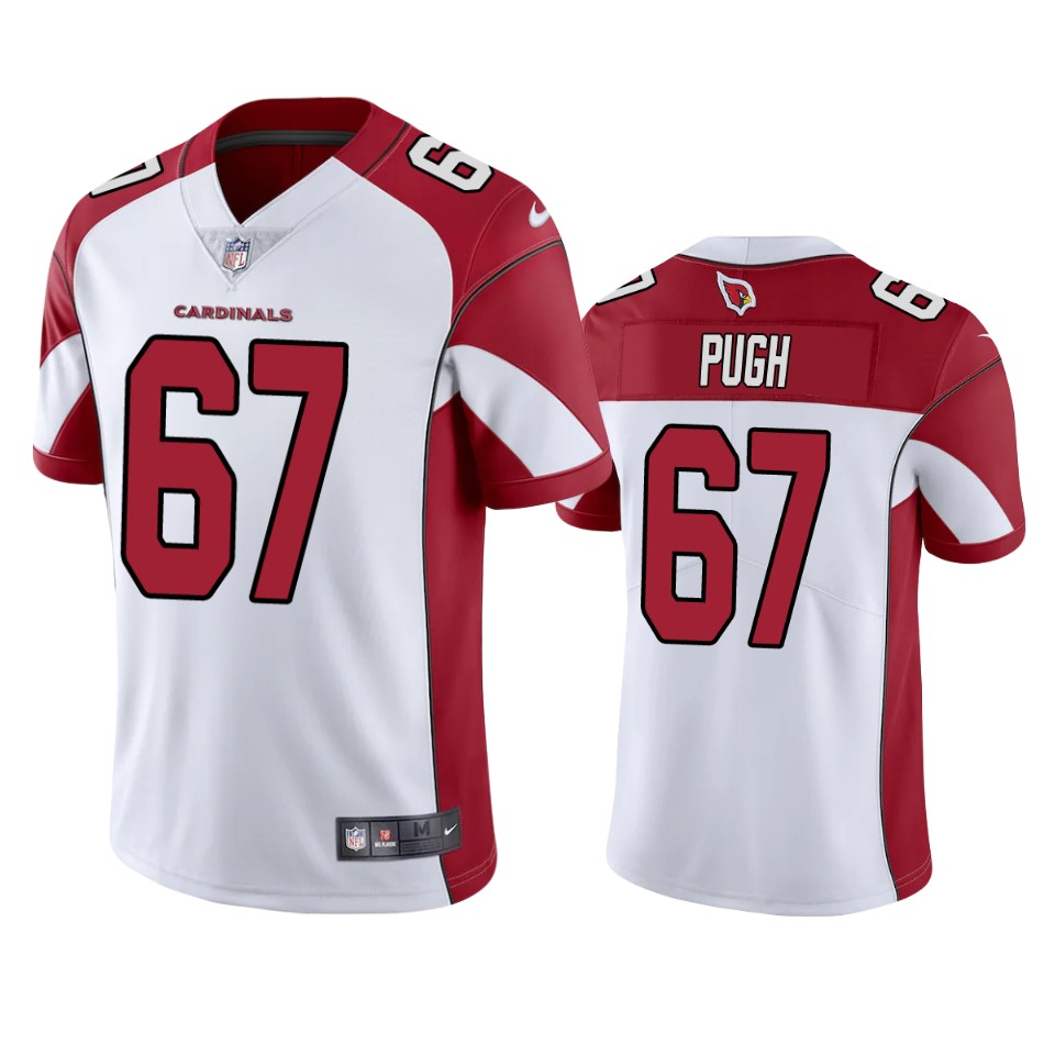 Cardinals White Justin Pugh Vapor Limited Jersey
