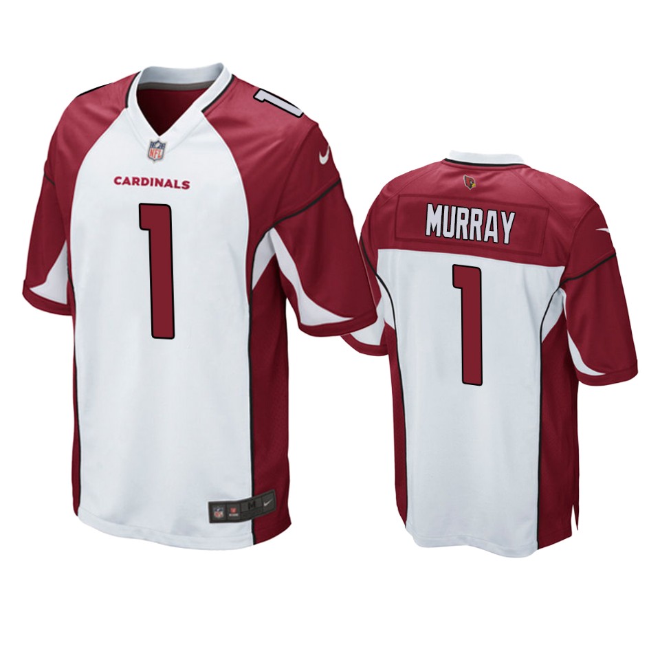 Cardinals White Kyler Murray Game Jersey
