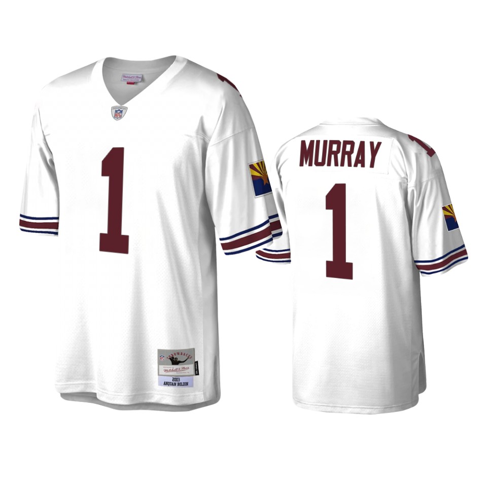 Cardinals White Kyler Murray Legacy Replica Jersey