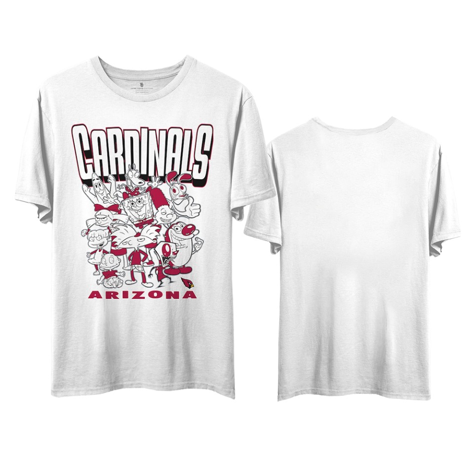 Cardinals White NFL x Nickelodeon T-Shirt