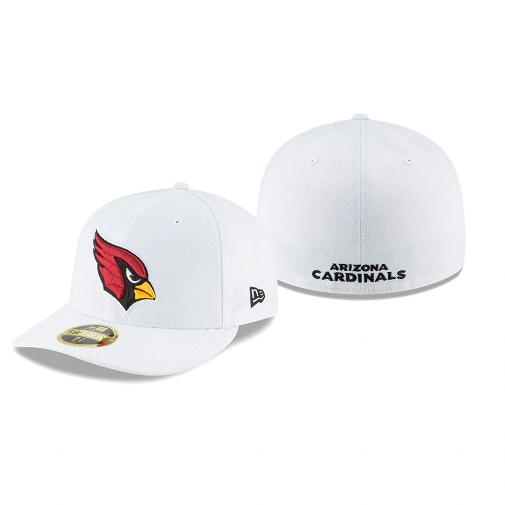 Cardinals White Omaha Low Profile 59FIFTY Hat