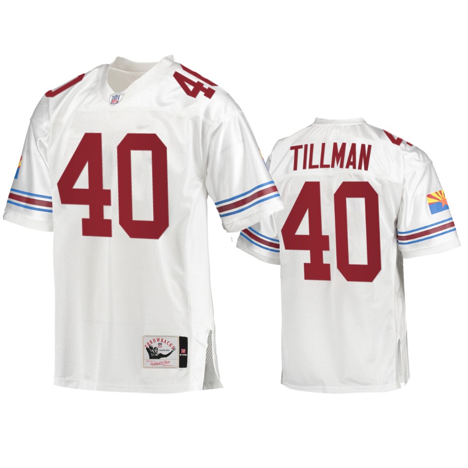Cardinals White Pat Tillman Gridiron Classics Jersey