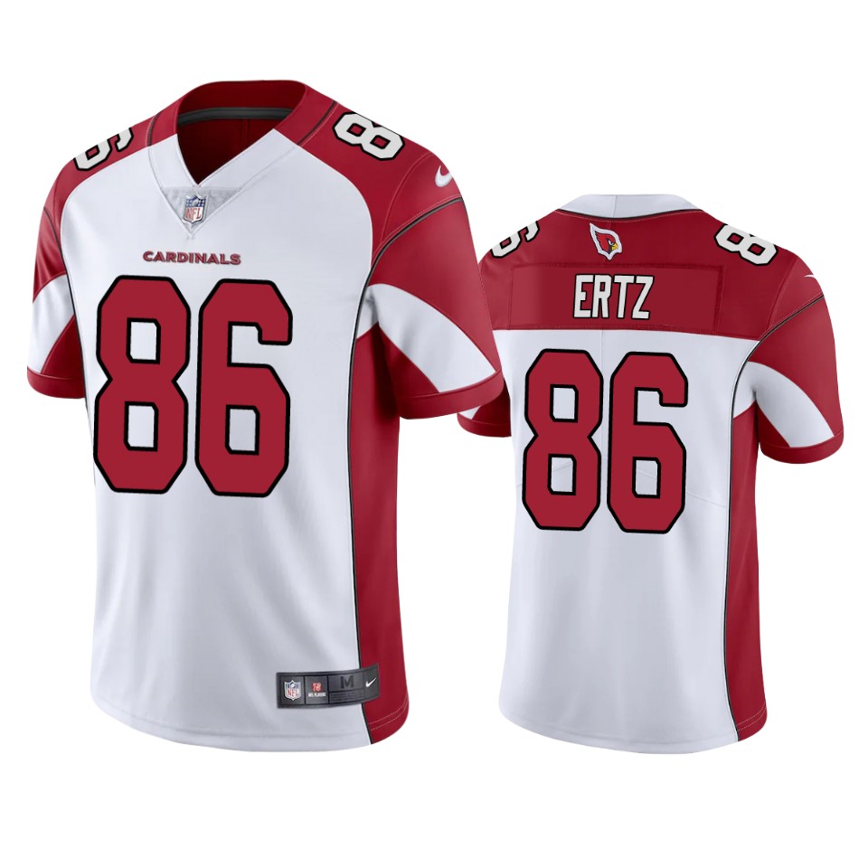 Cardinals White Zach Ertz Vapor Limited Jersey