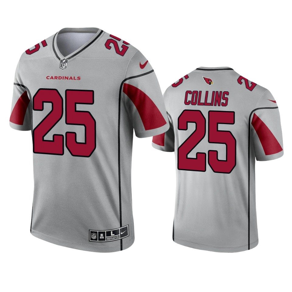 Cardinals Zaven Collins Inverted Legend Silver Jersey