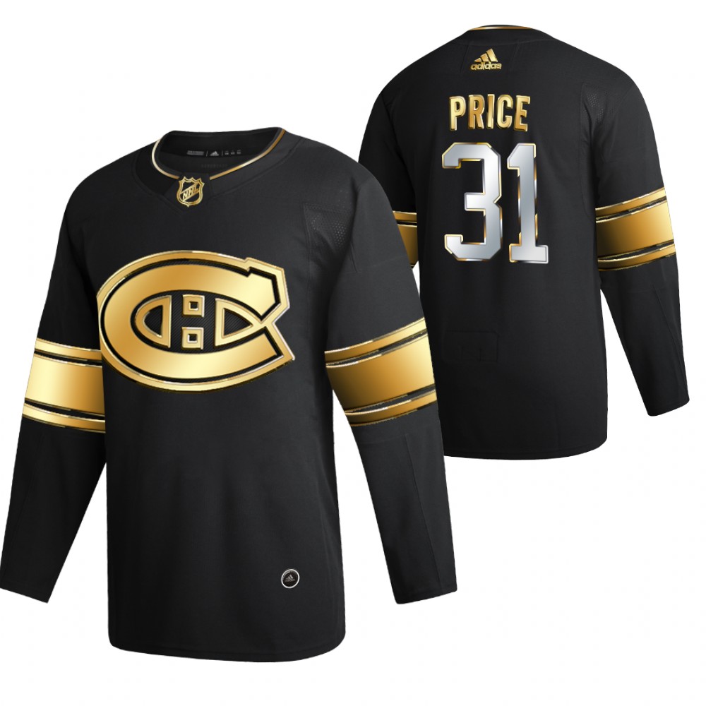 Carey Price Montreal Canadiens Black 2021 Golden Edition Jersey Limited Authentic