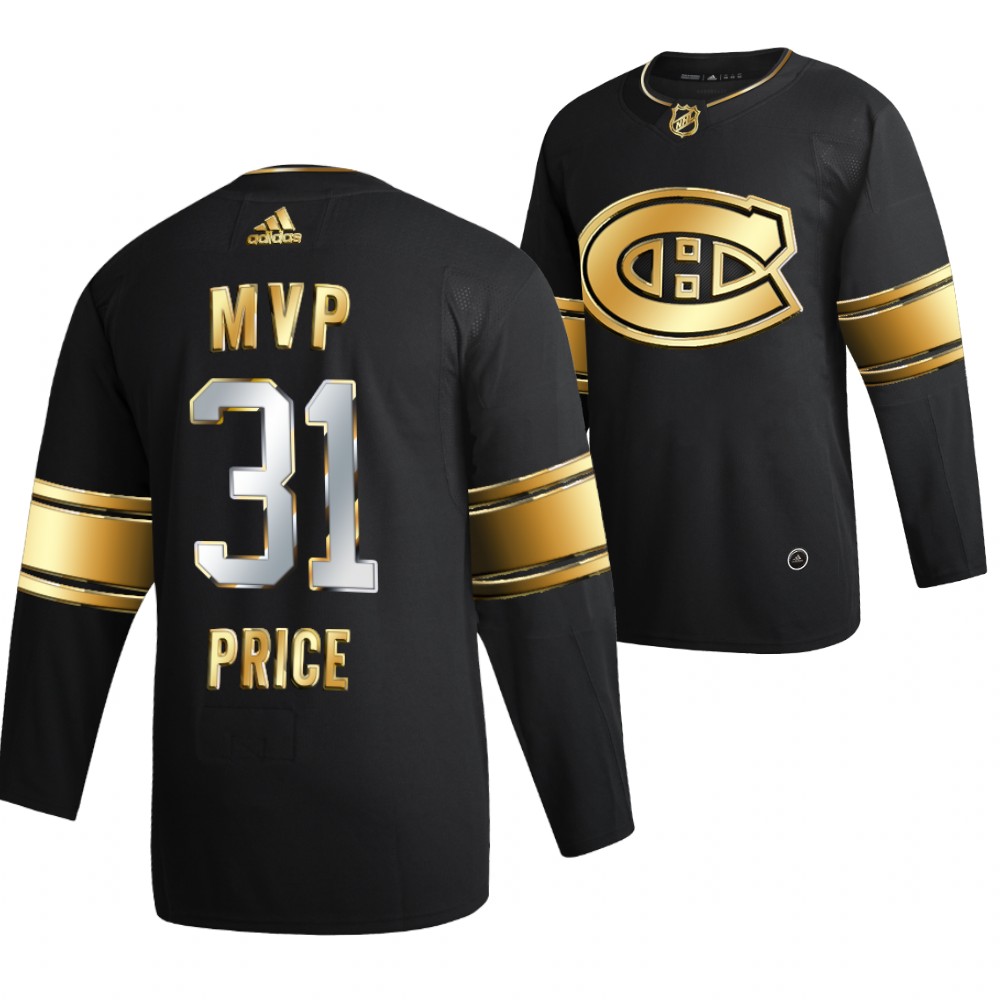 Carey Price Montreal Canadiens Red 2021 Playoff MVP Jersey Conn Smythe Trophy