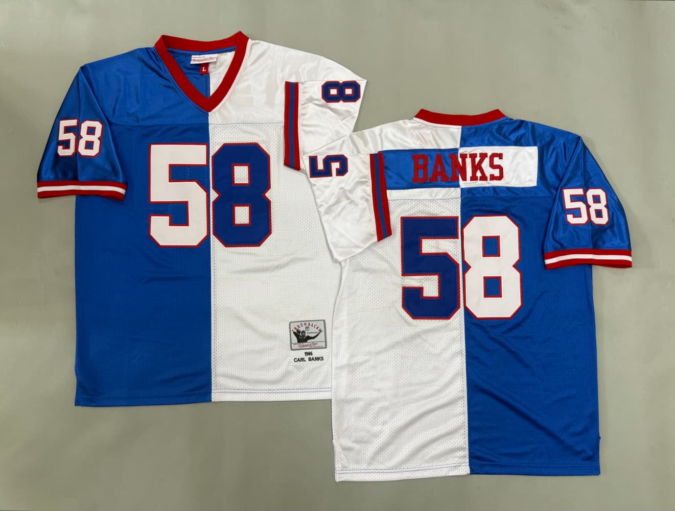 Carl Banks  #58 Throwback Giants Jersey