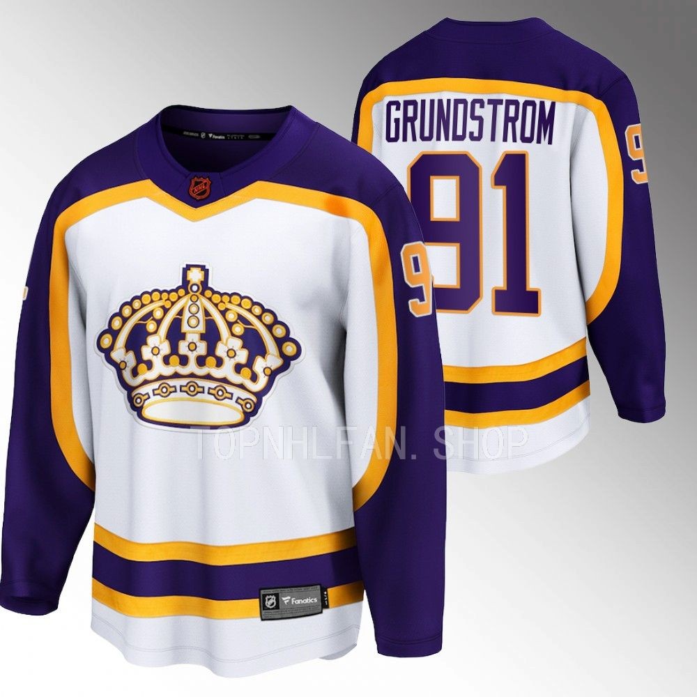 Carl Grundstrom LA Kings Special Edition 2.0 White Jersey Breakaway