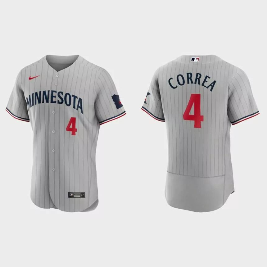 Carlos Correa Minnesota Twins 2023 Authentic Jersey – Gray