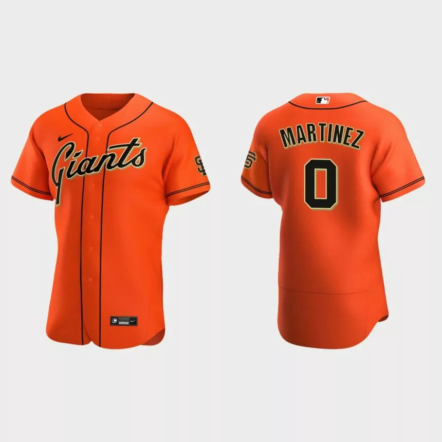 Carlos Martinez San Francisco Giants Authentic Alternate Jersey – Orange